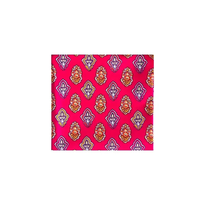 bandana rose coton Valrôme made in France motif provencaux