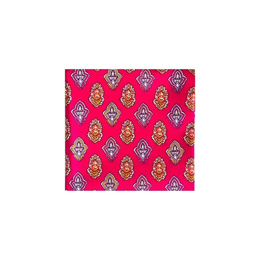 bandana rose coton Valrôme made in France motif provencaux