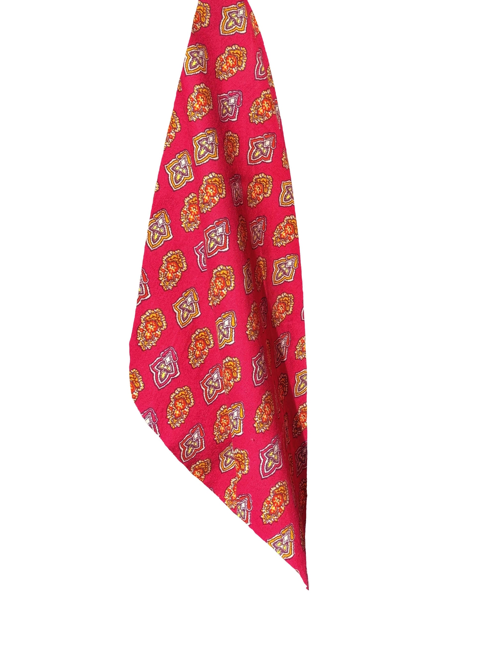 bandana rose coton Valrôme made in France motif provencaux