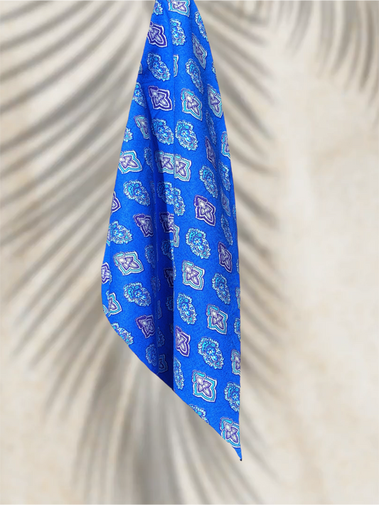 Bandana Indiennes - Bleu - Made in France