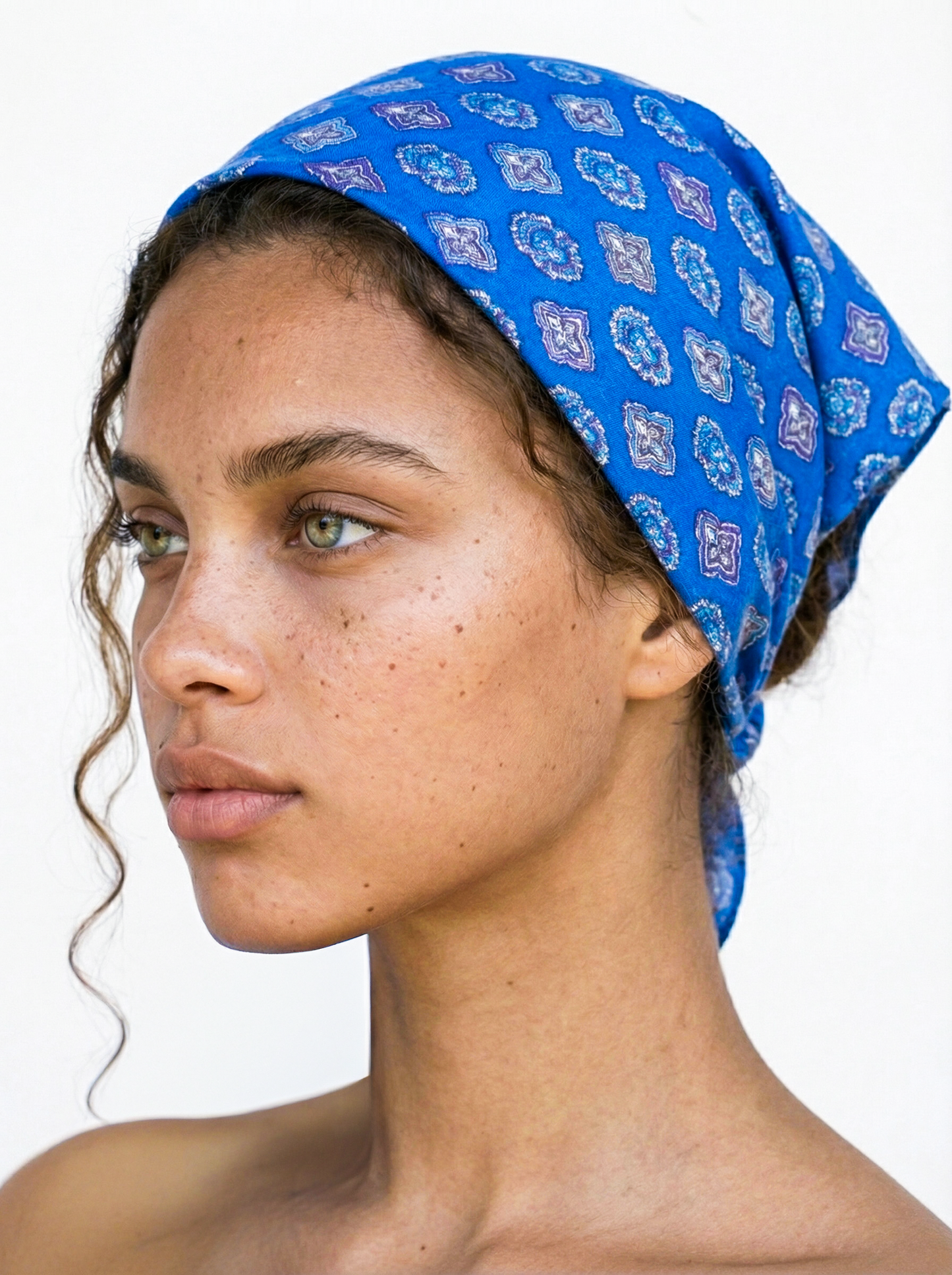 Indian Bandana - Blue  