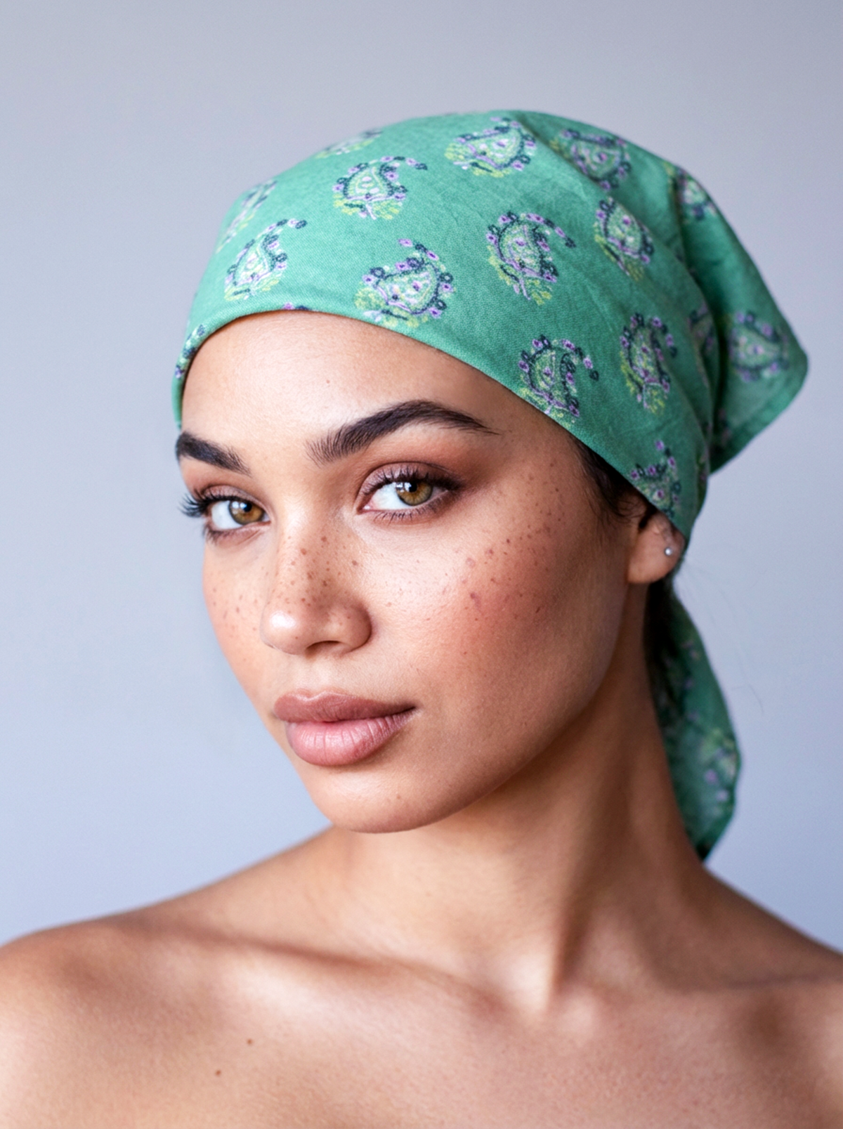 Paisley Bandana - Green