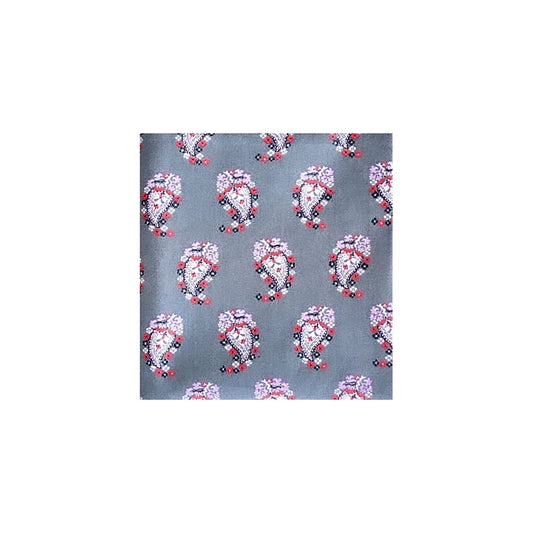 pink grey bandana