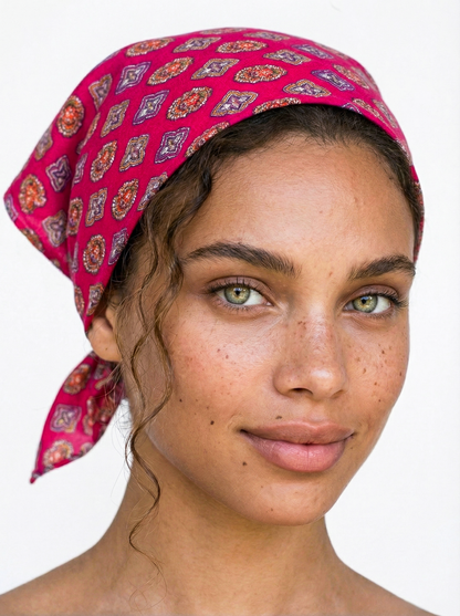 Indian Bandana - Fuchsia